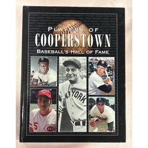 Players Of Cooperstown Baseballs Hall Of Fame Hardcover Book Vintage